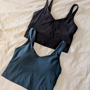 Two Lululemon Align Tanks